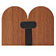 STOCK Cuadrito madera Juan XXIII 8,9x11,5 cm con soporte s2