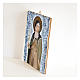 Saint Clare of Cimabue painting in moulded wood s2