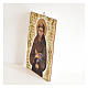Saint Francis of Assisi painting in moulded wood s2