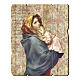 Bild aus Holz retro Madonna mit dem Jesuskind von Roberto Ferruzzi s1