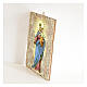 Bild aus Holz retro Maria, Hilfe der Christen s2
