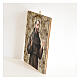Bild aus Holz retro Franz von Assisi s2