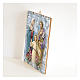 The Holy Family painting in moulded wood with hook on the back s2