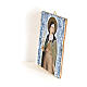 Bild aus Holz Klara von Assisi, 35x30 cm s2