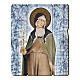 Saint Clare of Cimabue wooden painting 35x30 cm s1
