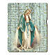 Bild aus Holz Jungfrau Maria 35x30 cm s1