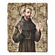 Bild aus Holz retro Franz von Assisi, 35x30 cm s1