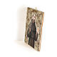 Bild aus Holz retro Franz von Assisi, 35x30 cm s2