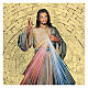 Impreso sobre madera Jesús Misericordioso Corona a la Divina Misericordia ITA s3
