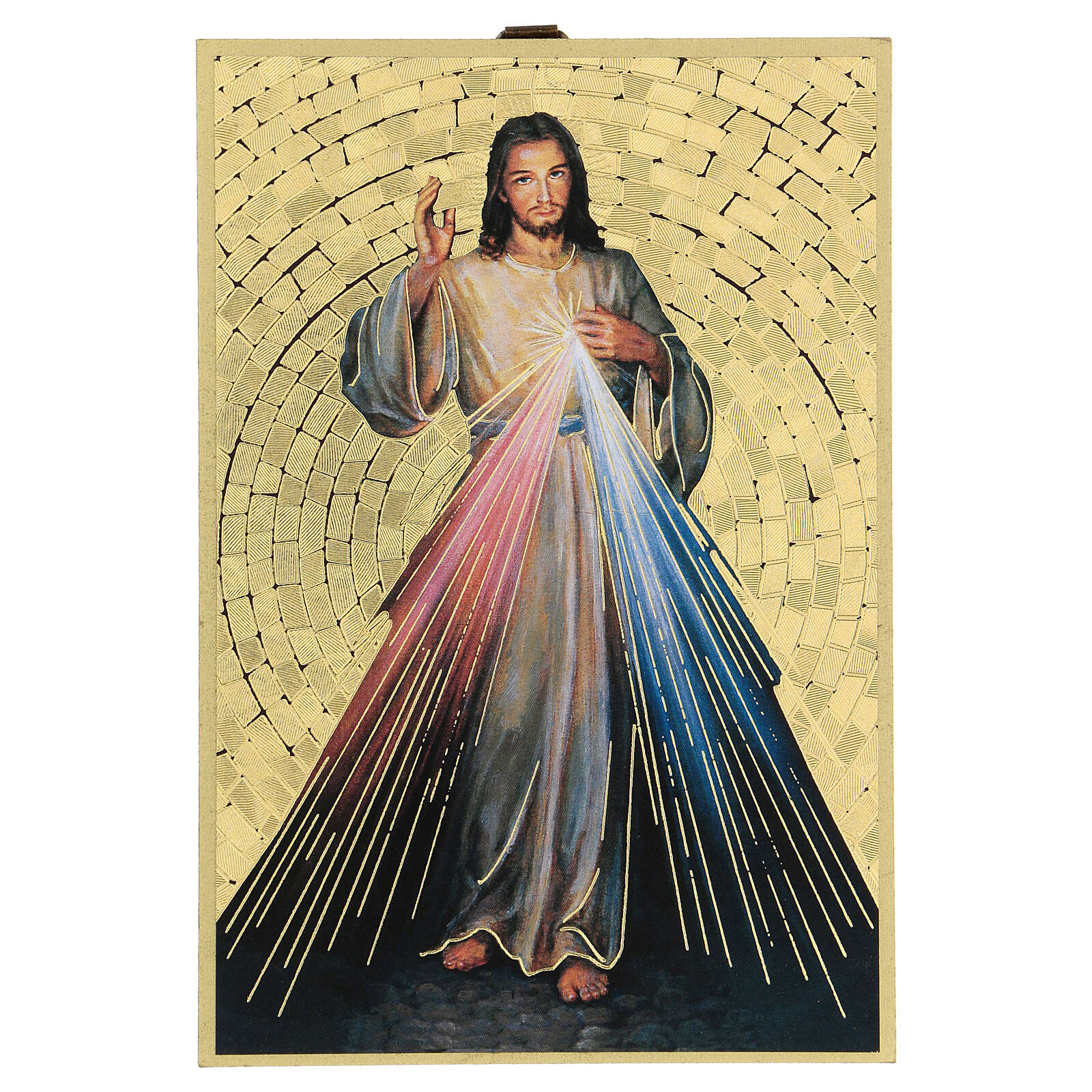 Impression Sur Bois Christ Misericordieux Chapelet De La Vente En Ligne Sur Holyart