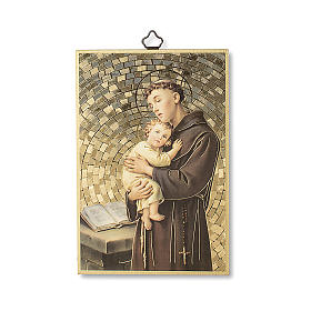 Saint Anthony of Padua woodcut