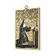 Bedruckte Holzplatte Heilige Rita von Cascia s2
