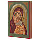 Vladimir Mother of God icon handpainted in the monastery of Montesole in Italy s2