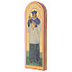 Saint Ivo of Kermartin icon hand painted in the Montesole monastery in Italy s3