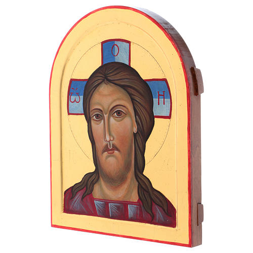 The face of Jesus Christ hand painted in the Montesole monastery in Italy 2
