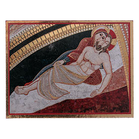 Quadri, stampe, codici miniati: La Pietà di Rupnik quadretto 5x5 cm Quadri, stampe, codici miniati: La Pietà di Rupnik quadretto 5x5 cm