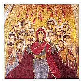 Quadri, stampe, codici miniati: Pentecoste Rupnik stampa 5x5 cm Quadri, stampe, codici miniati: Pentecoste Rupnik stampa 5x5 cm