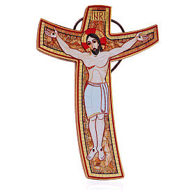 Crocifissi in legno: Croce Rupnik 5x10 cm