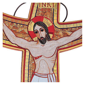 Crocifissi in legno: Croce della Misericordia da tavolo e muro 15x25 cm