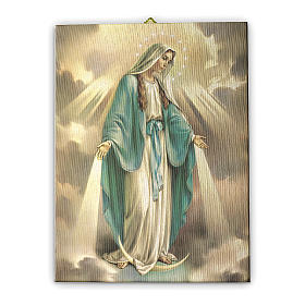 Painting on canvas Miraculous Medal 40x30 cm