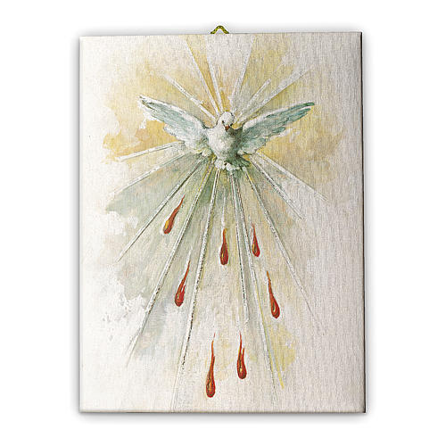 Dove of the Holy Spirit canvas print, 10x8" 1