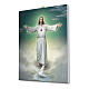 Cadre sur toile Jésus à bras ouverts 25x20 cm s2