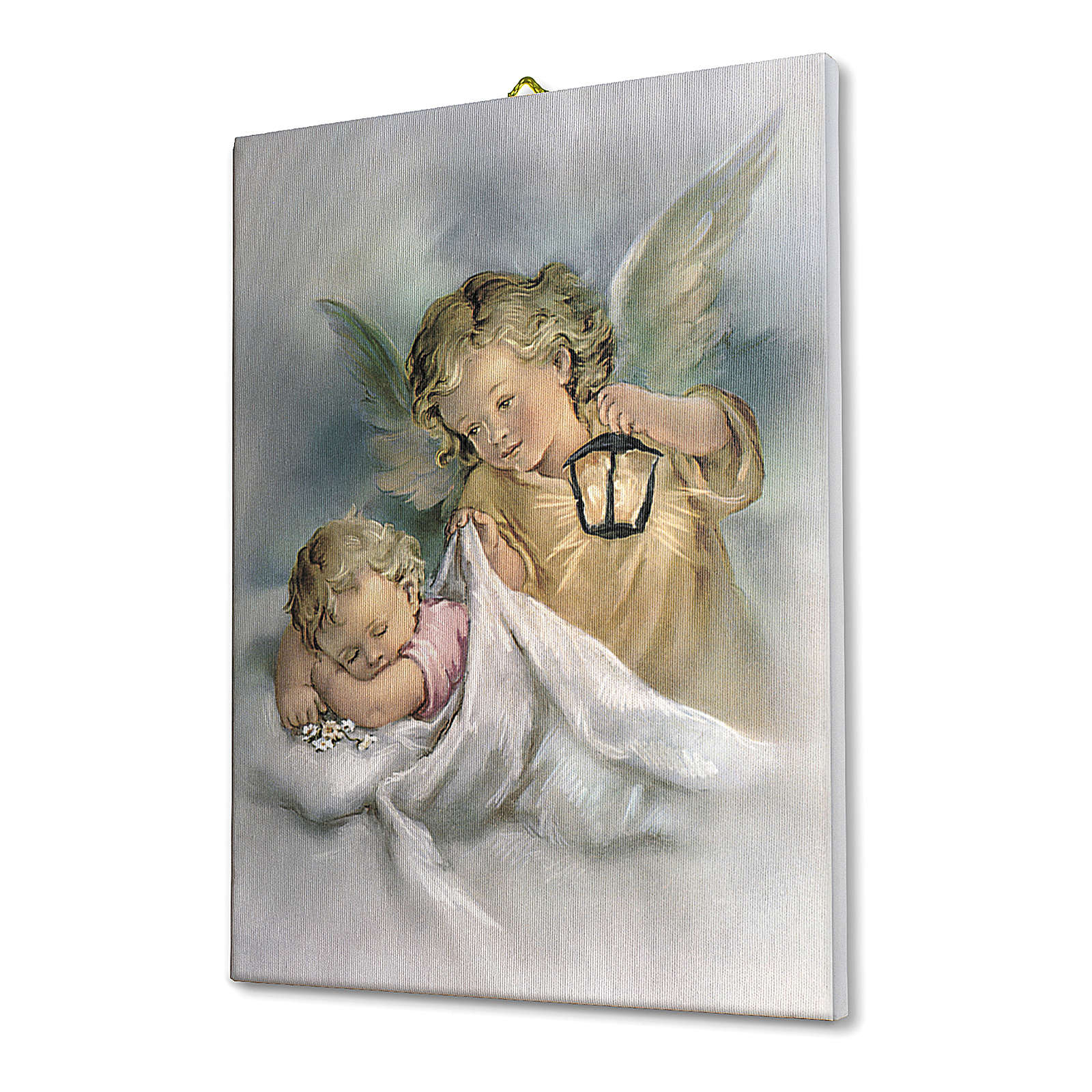 Obraz Na Płótnie Anioł Stróż Z Laterną 25x20cm Sprzedaż Online Na Holyart