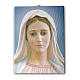 Cuadro sobre tela pictórica Virgen de Medjugorje 25x20 cm s1