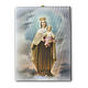 Our Lady of Mount Carmel print on canvas 40x30 cm s1