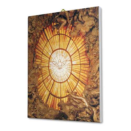 Bild auf Leinwand Heiliger Geist nach Bernini, 25x20 cm 2