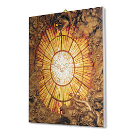 Quadro Espírito Santo de Bernini sobre tela 25x20 cm