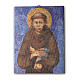 Obraz na płótnie Święty Franiszek Cimabue 25x20cm s1