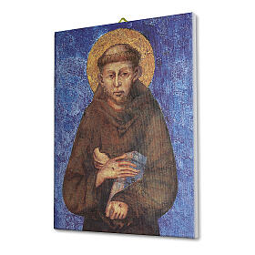 Quadro tela São Francisco de Cimabue 40x30 cm