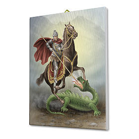 Saint George canvas print 40x30 cm