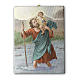 Saint Christopher canvas print 70x50 cm s1