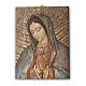 Quadro Busto da Nossa Senhora de Guadalupe tela 25x20 cm s1