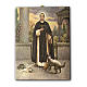 Saint Martin de Porres canvas print 25x20 cm s1