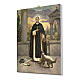Saint Martin de Porres canvas print 25x20 cm s2