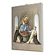 Quadro na tela Nossa Senhora do Santo Rosário de Pompéia 25x20 cm s2