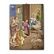 Nativity Scene print on canvas 40x30 cm s1