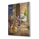 Nativity Scene print on canvas 40x30 cm s2