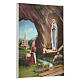 Cadre sur toile 25x20 cm Apparition de Notre-Dame de Lourdes à Bernadette s3