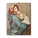 Cuadro sobre tela pictórica Virgen de Ferruzzi 25x20 cm s1