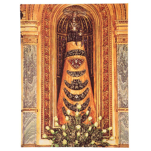 Quadro su tela pittorica Madonna di Loreto 40x30 cm 1