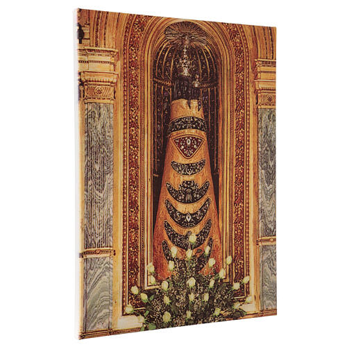 Quadro su tela pittorica Madonna di Loreto 40x30 cm 2