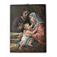 Quadro su tela pittorica S. Famiglia 70x50 cm s1