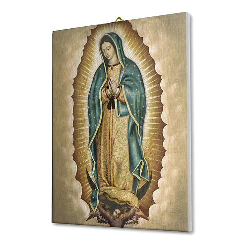 Bild auf Leinwand Unsere Liebe Frau von Guadalupe, 25x20 cm 2