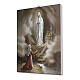 Bild auf Leinwand Marienerscheinung in Lourdes, 25x20 cm s2
