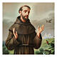 Painting on canvas Saint Francis of Assisi 70x50 cm s2