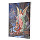 Quadro su tela pittorica Angelo Custode 25x20 cm s2